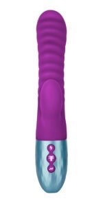 Delola Liquid Silicone Rabbit - Purple - Image 4