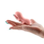 Desire Fingerella Peach Rechargeable Silicone Finger Vibrator - Image 3