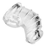 Detained Soft Body Chastity Cage – Clear