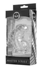 Detained Soft Body Chastity Cage – Clear - Image 4