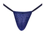Diamond Mesh Posing Strap – Navy