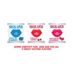Dicklips Gummy Cock Rings (Singles) 3 Assorted Flavors 21pcs/Display - Image 2