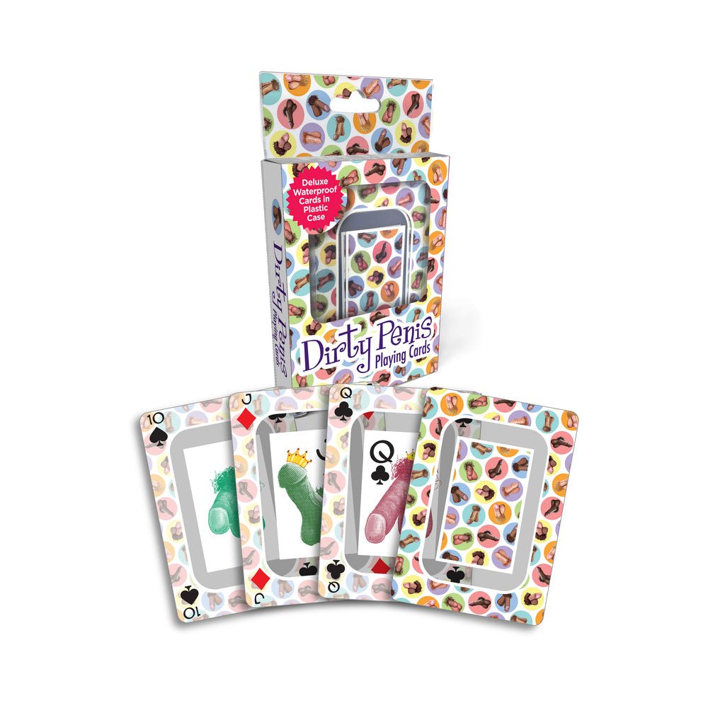 dirty-penis-waterproof-playing-cards Dirty Penis Waterproof Playing Cards - Image 1