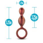 Anal Adventures Matrix - Duo Loop Plug - Copper