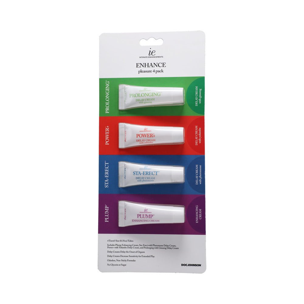 doc-johnson-enhance-pleasure-4-pack Doc Johnson ENHANCE Pleasure 4-Pack - Image 1