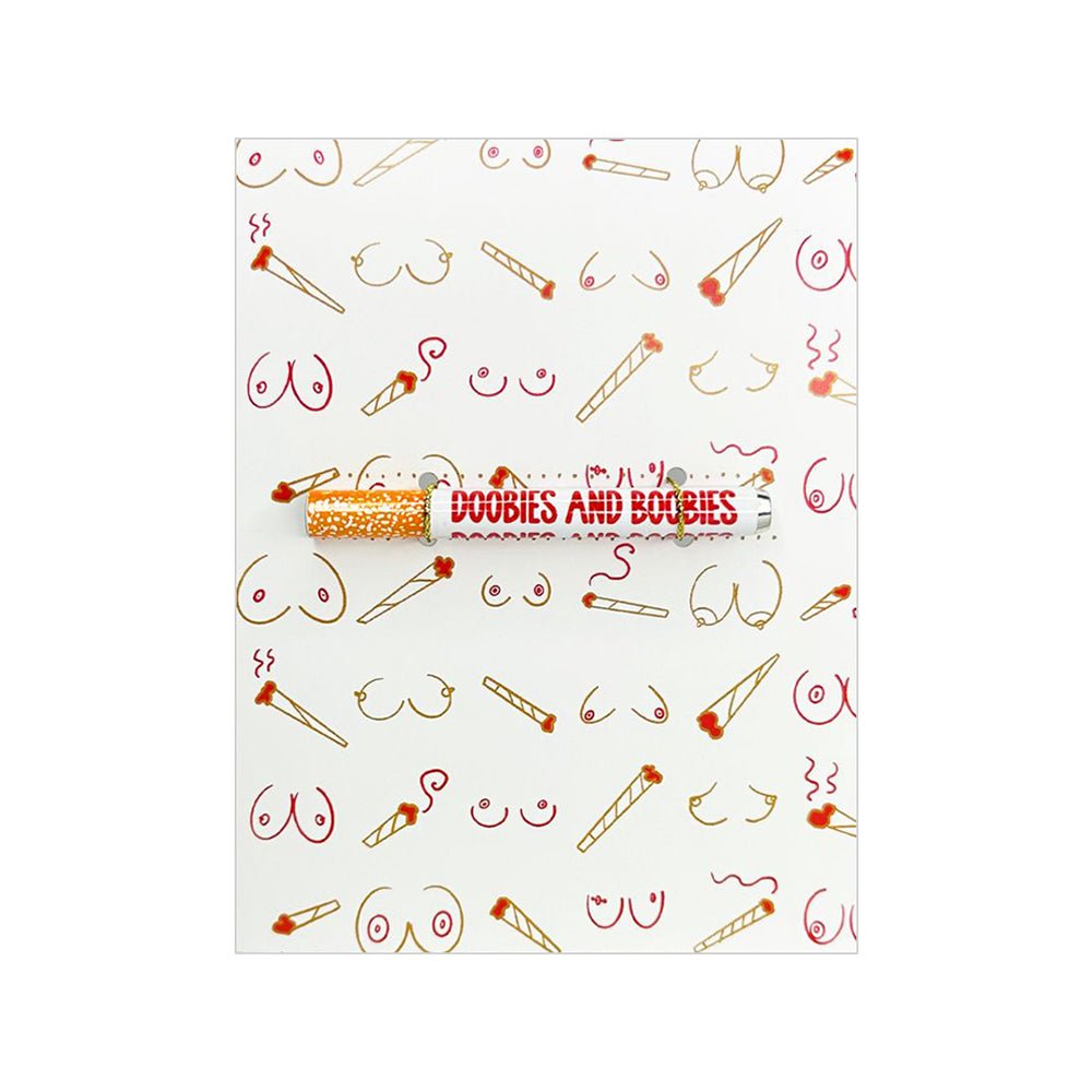 doobies-boobies-one-hitter-kard Doobies Boobies One Hitter Kard - Image 1