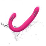 Dorcel Orgasmic Double Do Rechargeable Thrusting & Vibrating Double Dildo – Pink - Image 8