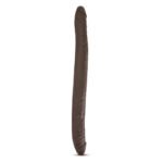 Dr. Skin - 16 Inch Double Dildo - Chocolate - Image 3