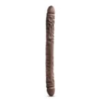 Dr. Skin - 18 Inch Double Dildo - Chocolate - Image 2
