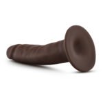 Dr. Skin - 5.5 Inch Cock with Suction Cup - Chocolate - Image 4