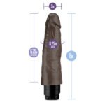 Dr. Skin Cock Vibe 14 Realistic Vibrating Dildo – Brown - Image 7