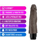 Dr. Skin Cock Vibe 14 Realistic Vibrating Dildo – Brown - Image 8