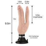 Dr. Skin Cock Vibes Double Vibe - Beige - Image 6