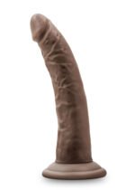 Dr. Skin Plus - 7 Inch Posable Dildo - Chocolate - Image 6