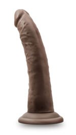 Dr. Skin Plus - 7 Inch Posable Dildo - Chocolate - Image 7
