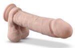 Dr. Skin Silicone - Dr. Beckham - 7 Inch Thumping Dildo With Remote Control - Vanilla - Image 5