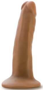 Dr. Skin Silicone - Dr. Lucas - 5 Inch Dong With Suction Cup - Mocha - Image 3