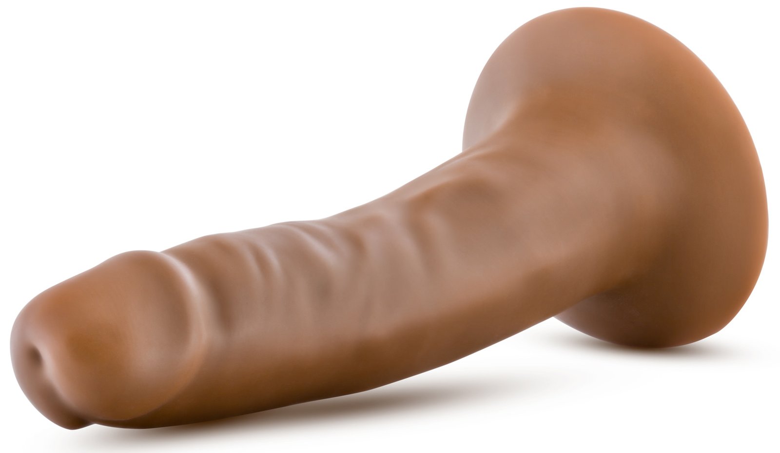 dr-skin-silicone-dr-lucas-5-inch-dong-with-suction-cup-mocha Dr. Skin Silicone - Dr. Lucas - 5 Inch Dong With Suction Cup - Mocha - Image 1