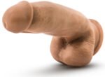 Dr. Skin Silicone - Dr. Samuel - 7 Inch Dildo With Suction Cup - Mocha - Image 4