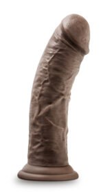 Dr. Skin Silicone - Dr. Shepherd - 8 Inch Dildo  With Suction Cup - Chocolate - Image 2