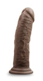 Dr. Skin Silicone - Dr. Shepherd - 8 Inch Dildo  With Suction Cup - Chocolate - Image 3