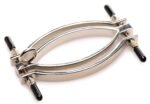 Pussy Tugger Adjustable Pussy Clamp With Leash - Silver - Image 4