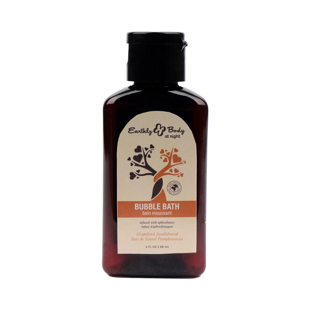 earthly-body-at-night-aphrodisiac-bubble-bath-grapefruit-sandalwood-2-oz Earthly Body At Night Aphrodisiac Bubble Bath Grapefruit Sandalwood 2 oz. - Image 1