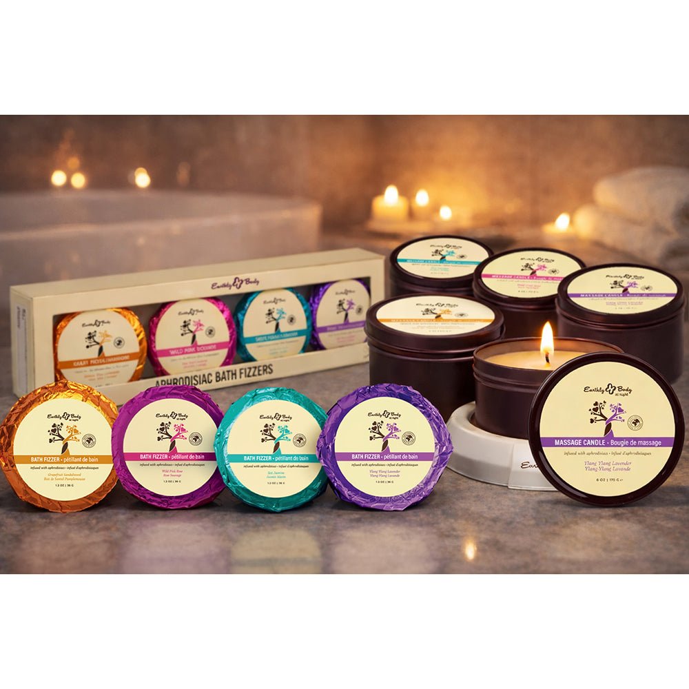 earthly-body-at-night-aphrodisiac-collection-candle-and-bath-fizzer-pre-pack Earthly Body at Night Aphrodisiac Collection Candle and Bath Fizzer Pre-Pack - Image 1