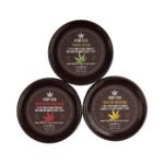 Earthly Body Hemp Seed 3-in-1 Massage Candle Holiday Trio – 1.75 Fl Oz - Image 2