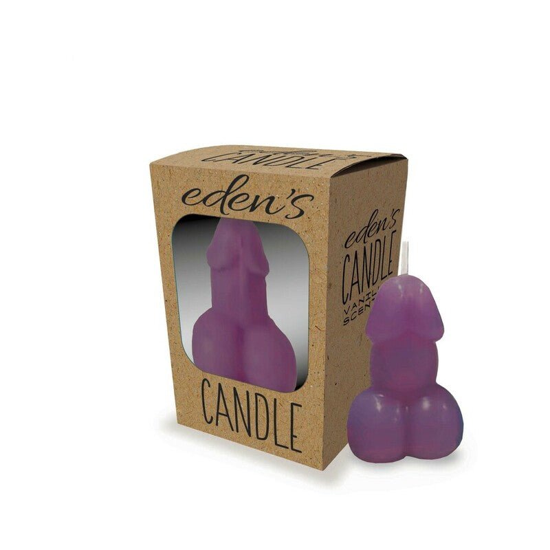 edens-penis-candle-eggplant Eden''s Penis Candle Eggplant - Image 1