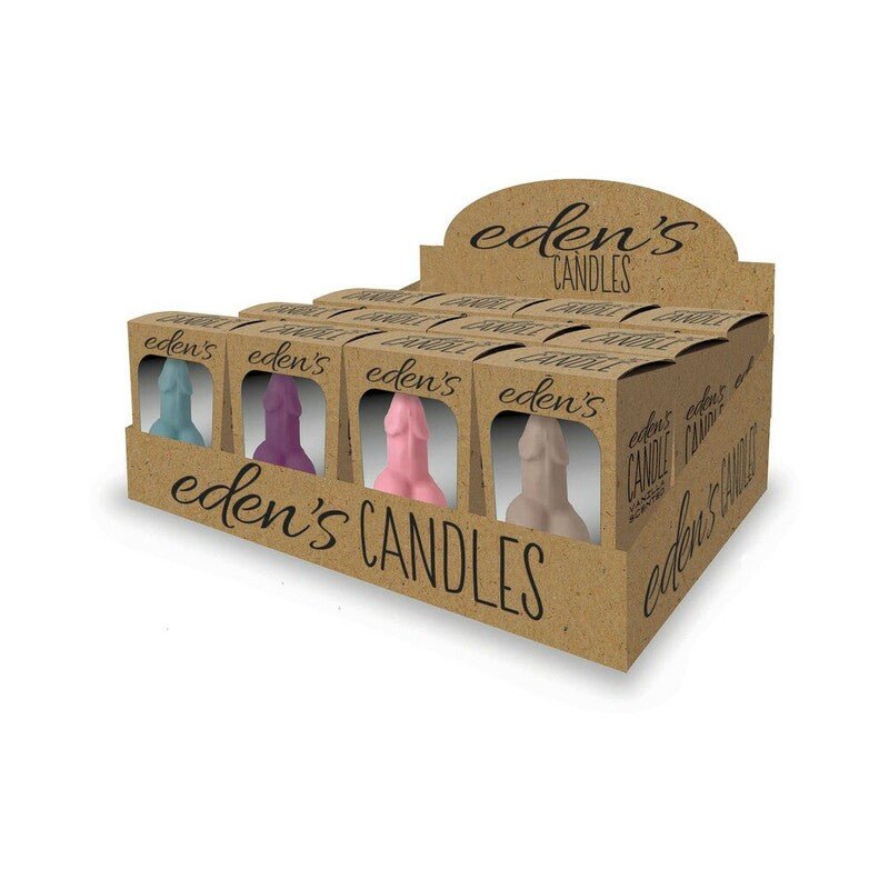 edens-penis-candles-12-piece-display Eden''s Penis Candles 12-Piece Display - Image 1