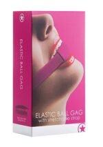 Ouch Elastic Ball Gag – Pink