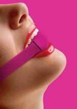 Ouch Elastic Ball Gag – Pink - Image 3