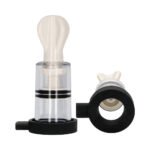ElectroShock Remote-Controlled E-Stimulation Nipple Suckers – White - Image 3