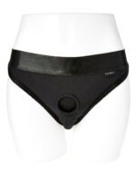 Em. Ex. Active Harness Wear Crotchless Silhouette - Black - Large - Image 2