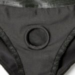 Em. Ex. Active Harness Wear Crotchless Silhouette - Black - Large - Image 3