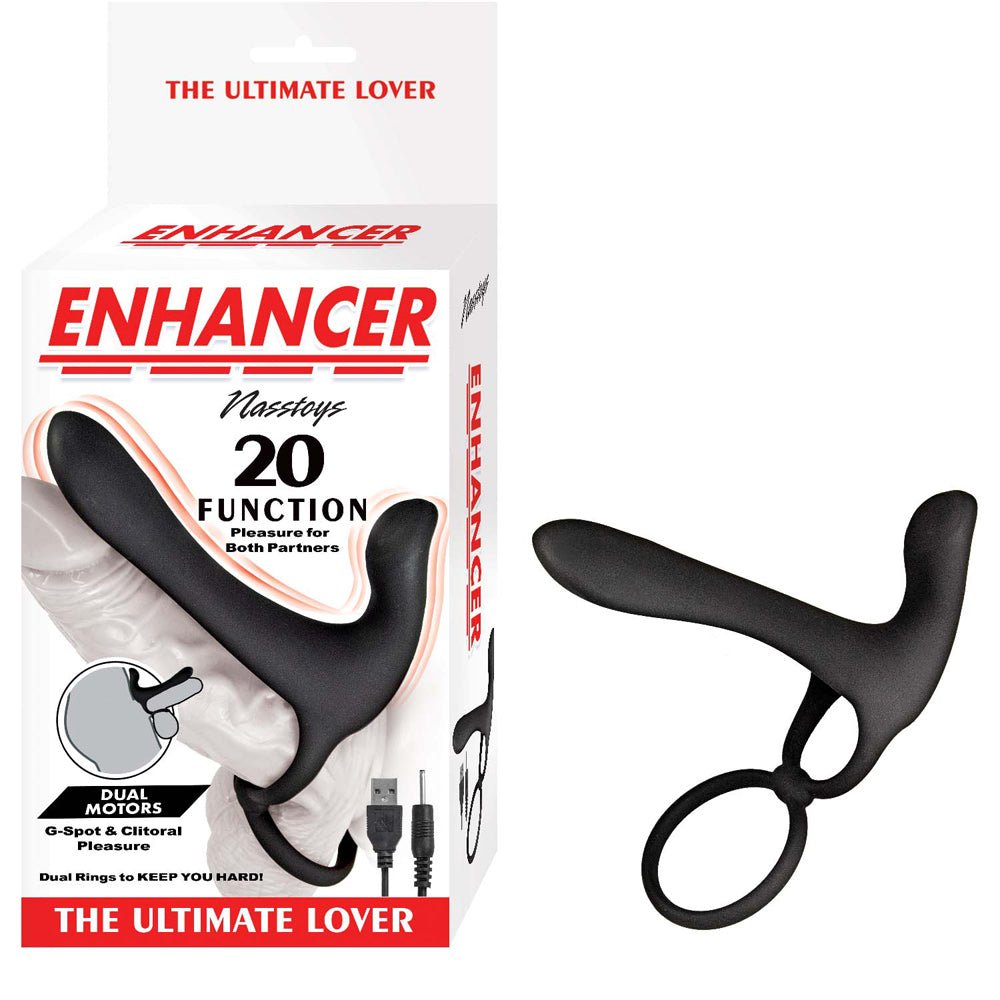 enhancer-the-ultimate-lover-silicone-black Enhancer The Ultimate Lover Silicone Black - Image 1