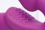 Evoke Vibrating Strapless Silicone Strap-on Dildo - Image 4