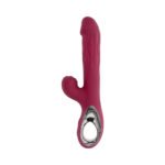 Evolved Bursting With Pleasure Burgundy Dual-Motor Expanding Vibrator - Image 3
