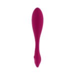 Evolved Cherry Pose Dual-Motor Rechargeable Vibrator – Wine Red - Image 4
