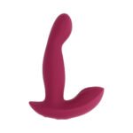 Evolved Come On Over Rechargeable Silicone Remote-Controlled Come-Hither Vibrator Burgundy - Image 3