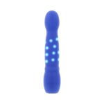 Evolved Disco Diva Blue Rechargeable Vibrator with Light Display - Image 3