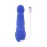 Evolved Disco Diva Blue Rechargeable Vibrator with Light Display - Image 7