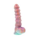 Evolved Fantasy Multi Rechargeable Vibrator with Suction Cup Base – Multi-Color - Image 5