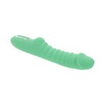 Evolved Full Throttle Rechargeable Warming Vibrator – Mint Green Silicone - Image 6