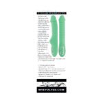 Evolved Full Throttle Rechargeable Warming Vibrator – Mint Green Silicone - Image 9