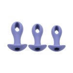 Evolved Hole Punch Plug Set Rechargeable Anal Plug – Purple - Image 3