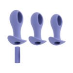 Evolved Hole Punch Plug Set Rechargeable Anal Plug – Purple - Image 6