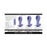 Evolved Hole Punch Plug Set Rechargeable Anal Plug – Purple - Image 9