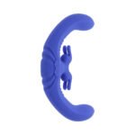 Evolved Lovebirds Rechargeable Silicone Remote-Controlled Dual-Ended Vibrator Blue - Image 3